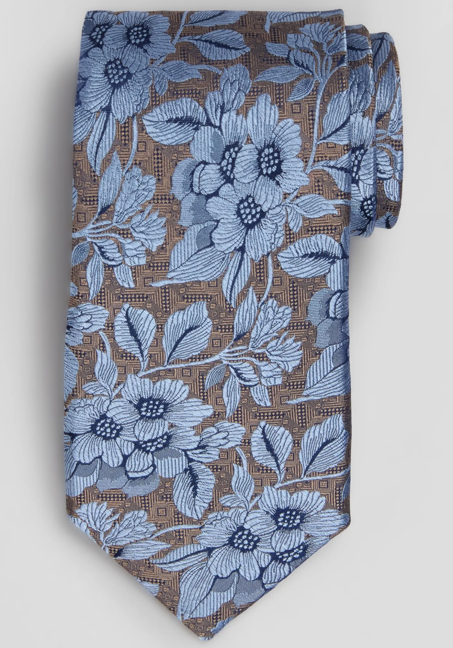 Reserve Collection Textured Floral Tie - Long