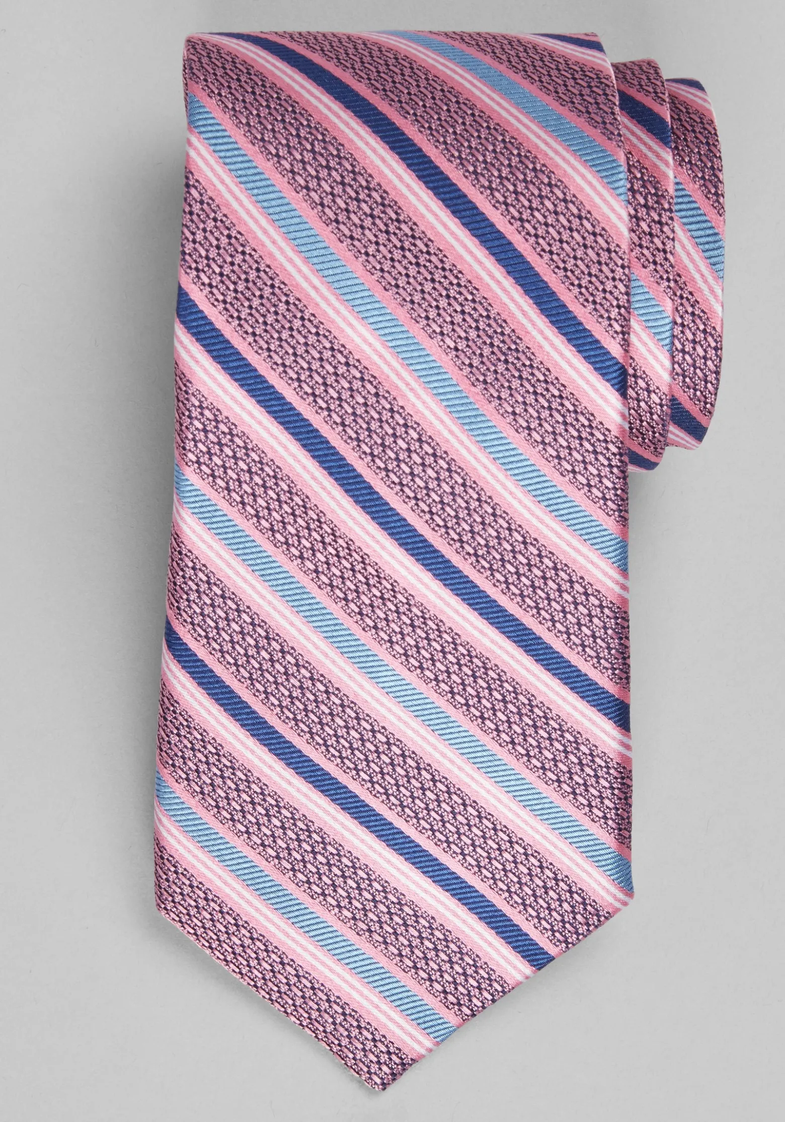 Reserve Collection Triple Texture Stripe Tie