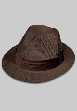 Stacy Adams Vented Braided Fedora