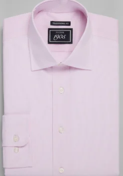 1905 Traditional Fit Micro Houndstooth Dress Shirt