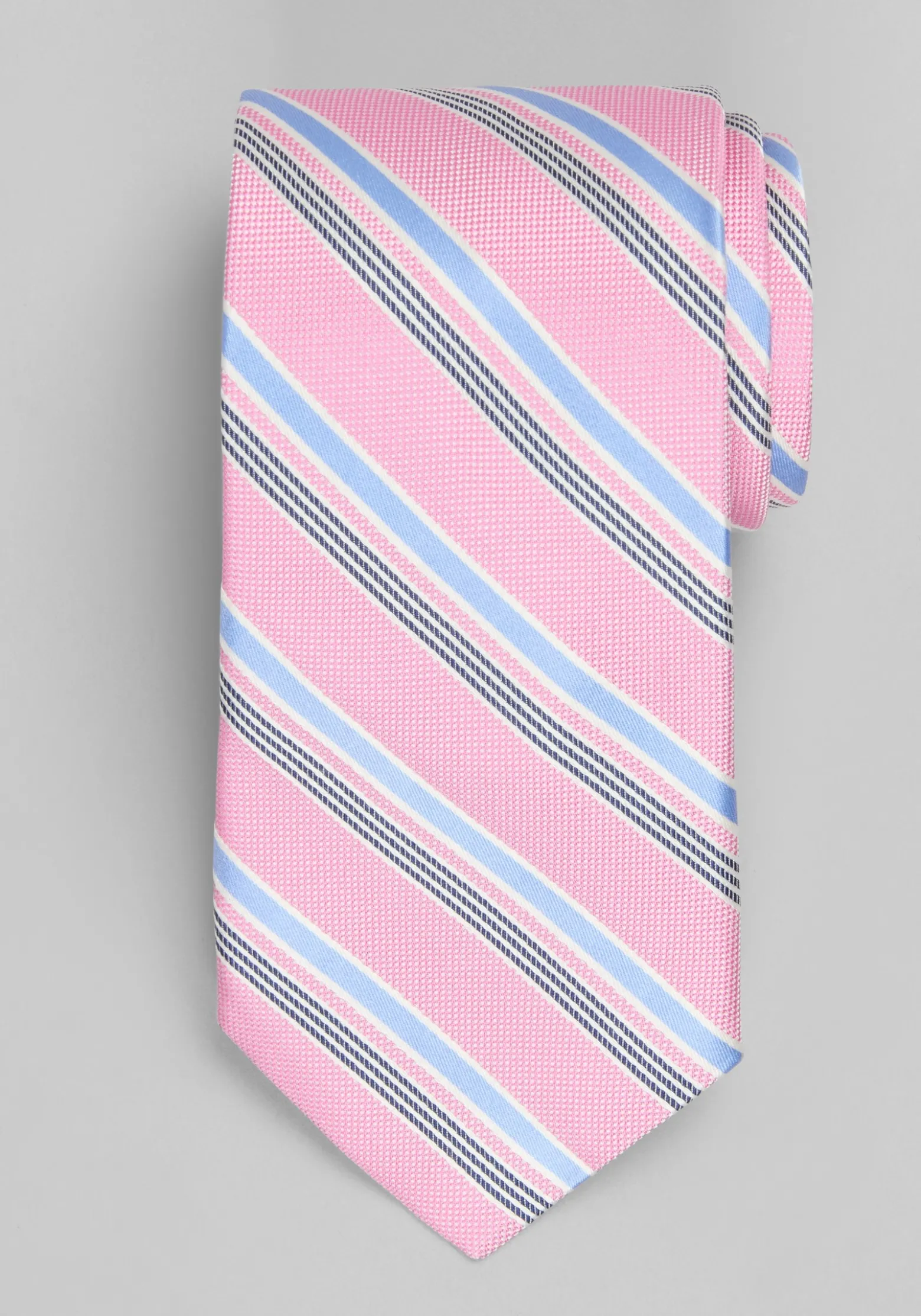 Traveler® Collection Cyber Stripe Silk Tie