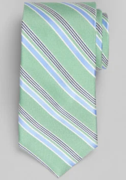 Traveler® Collection Cyber Stripe Silk Tie
