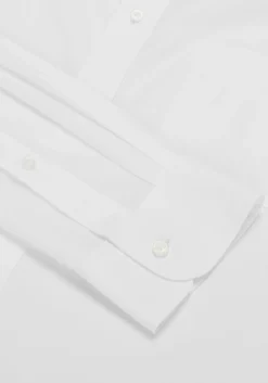 Traveler Collection Slim Fit Spread Collar Solid Dress Shirt