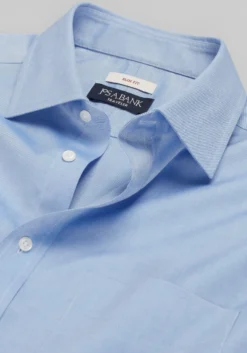 Traveler® Collection Slim Fit Spread Collar Solid Dress Shirt