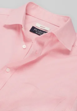 Traveler® Collection Slim Fit Spread Collar Dress Shirt