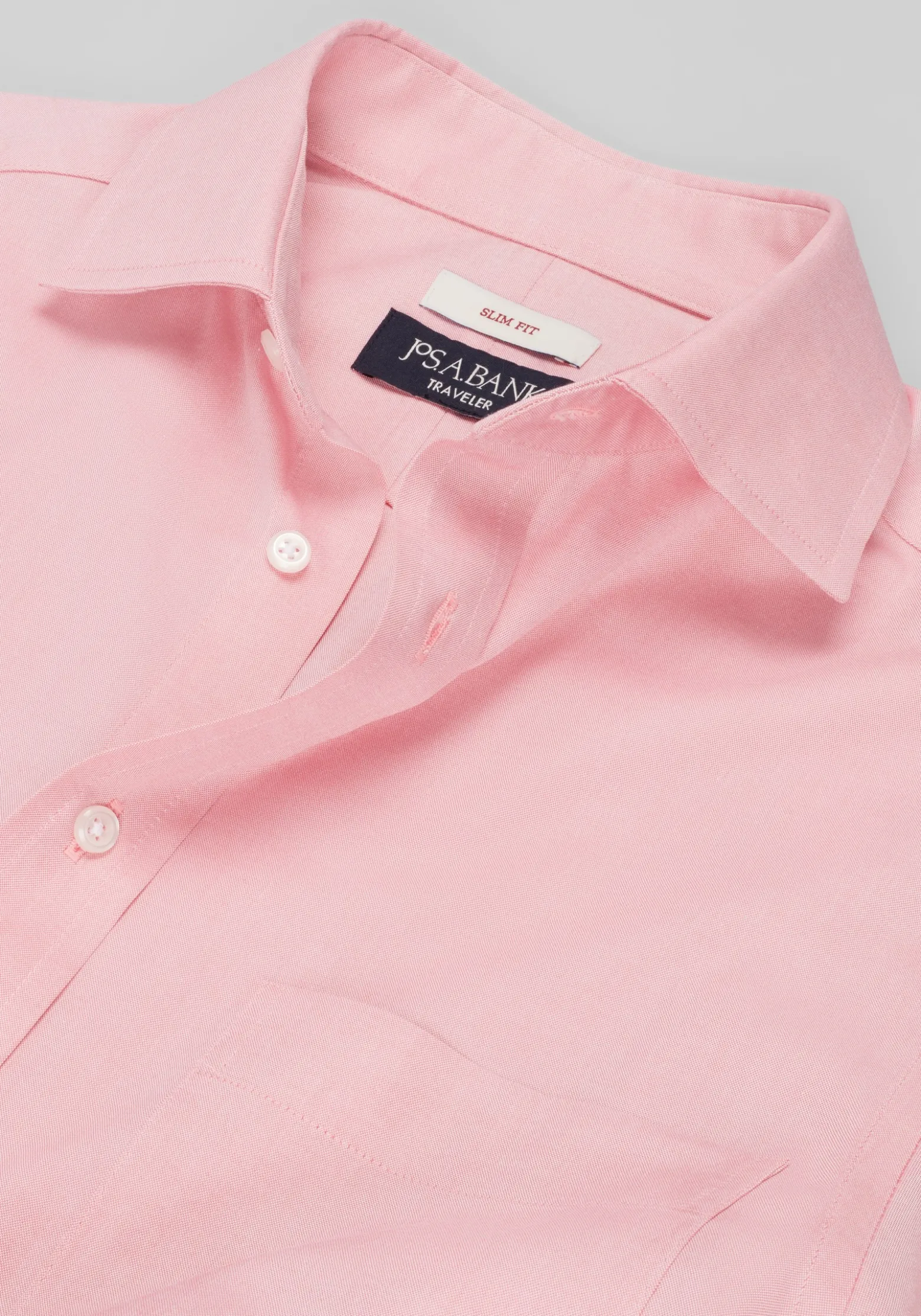Traveler® Collection Slim Fit Spread Collar Dress Shirt