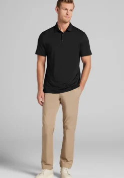 Traveler® Collection Tailored Fit Performance Short Sleeve Polo