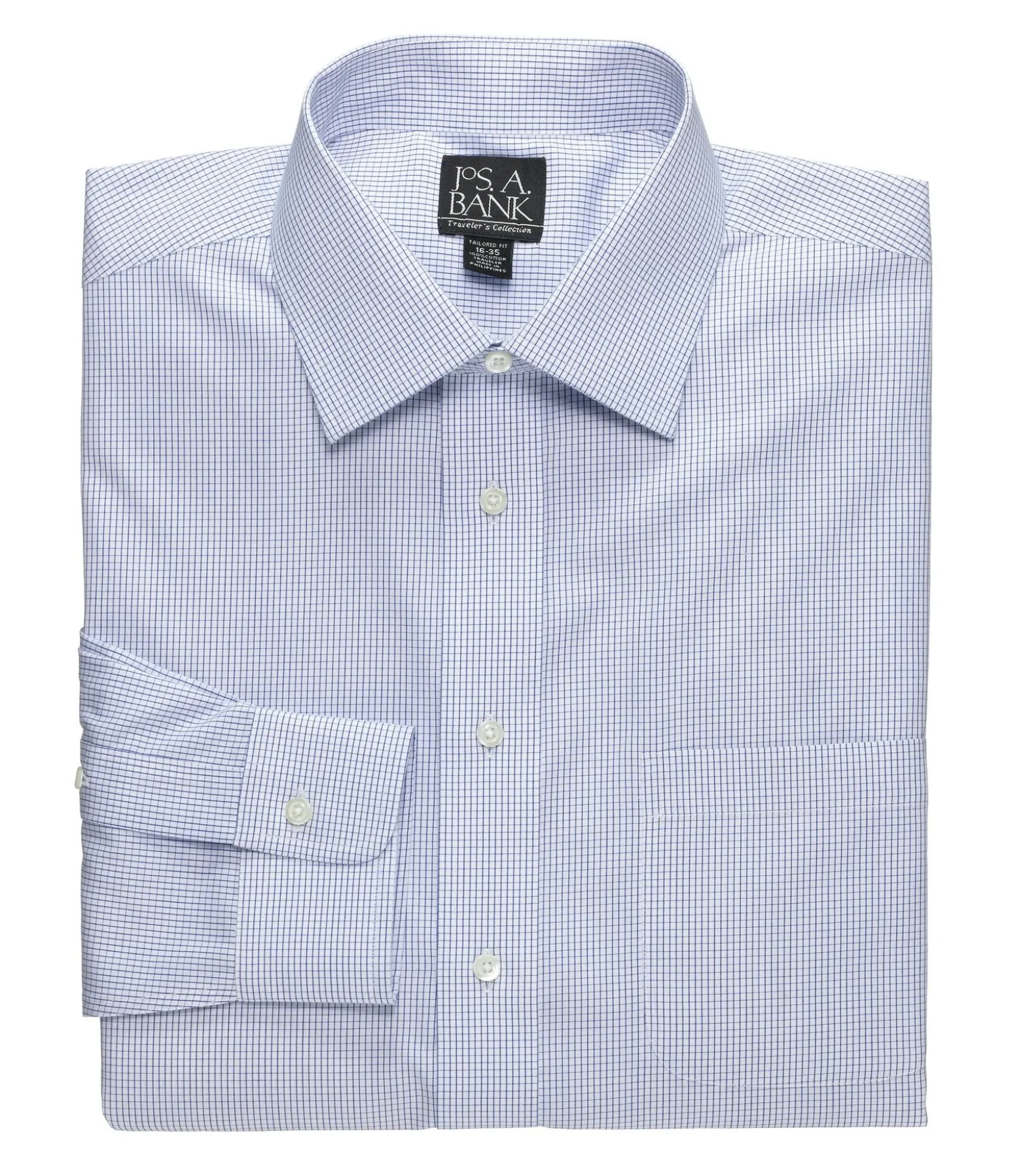 Traveler® Collection Tailored Fit Dress Shirt - Big & Tall