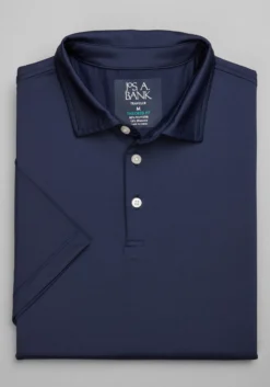 Traveler® Collection Tailored Fit Performance Short Sleeve Polo - Big & Tall