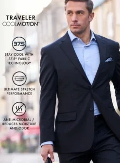 Traveler® Collection Traditional Fit Suit Separates Jacket