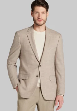 Traveler® COOLMOTION Slim Fit Houndstooth Sportcoat - Big & Tall