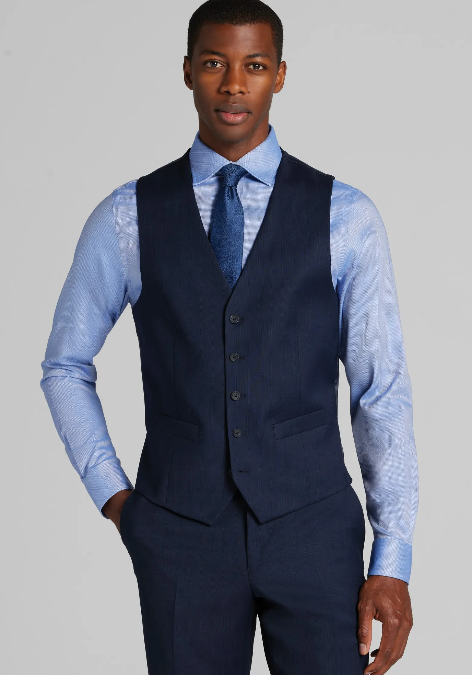 Traveler® COOLMOTION Slim Fit Suit Separates Vest
