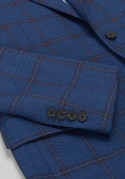 Traveler® COOLMOTION Traditional Fit Windowpane Sportcoat