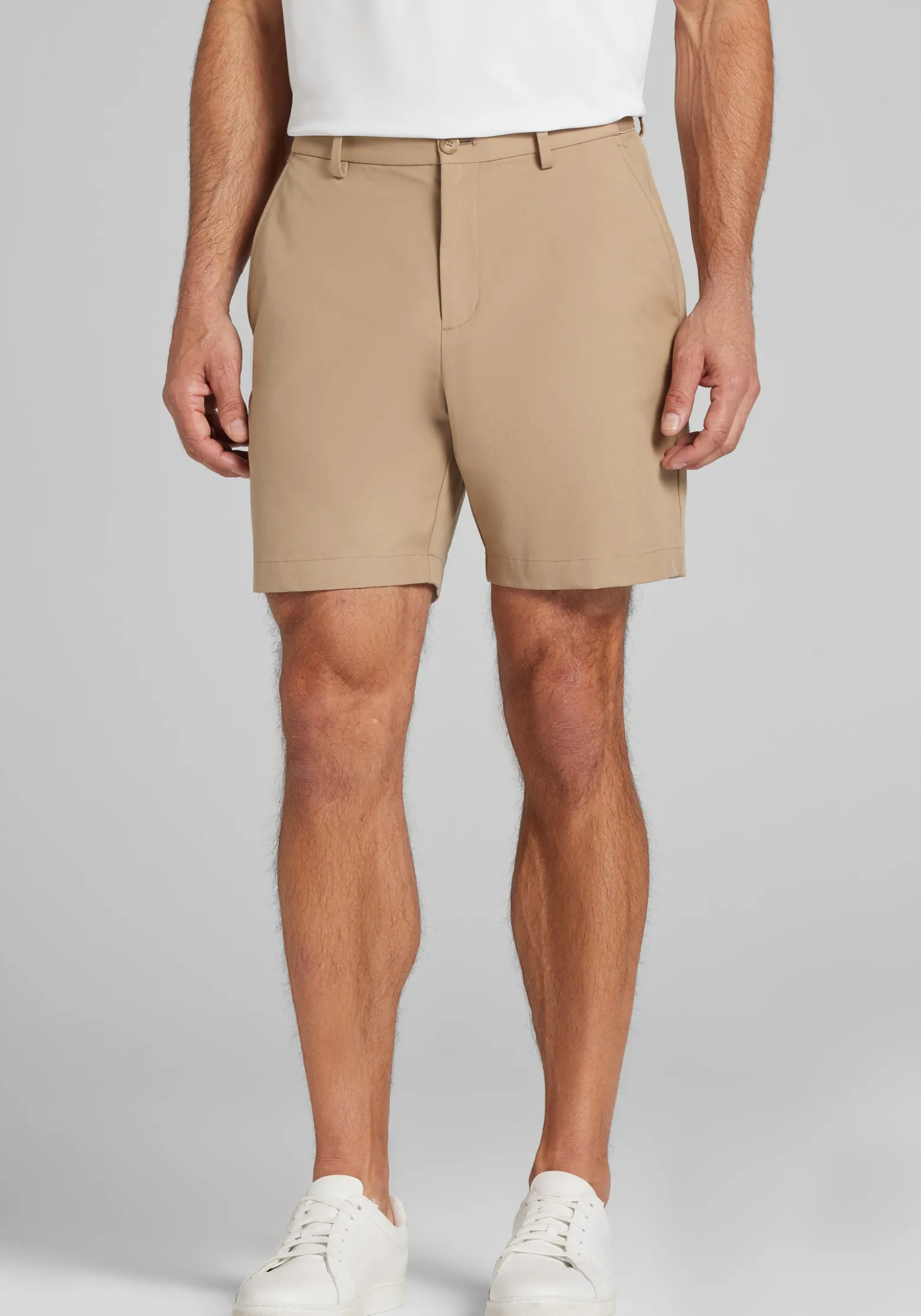 Traveler® Performance Tailored Fit Solid Golf Shorts 7'' - Big & Tall CLEARANCE