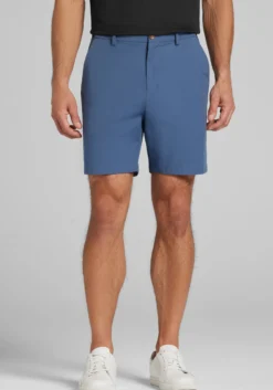 Traveler® Performance Tailored Fit Solid Golf Shorts 7'' CLEARANCE