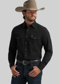 Wrangler Retro Premium Tailored Fit Western Button Up Shirt - Big & Tall
