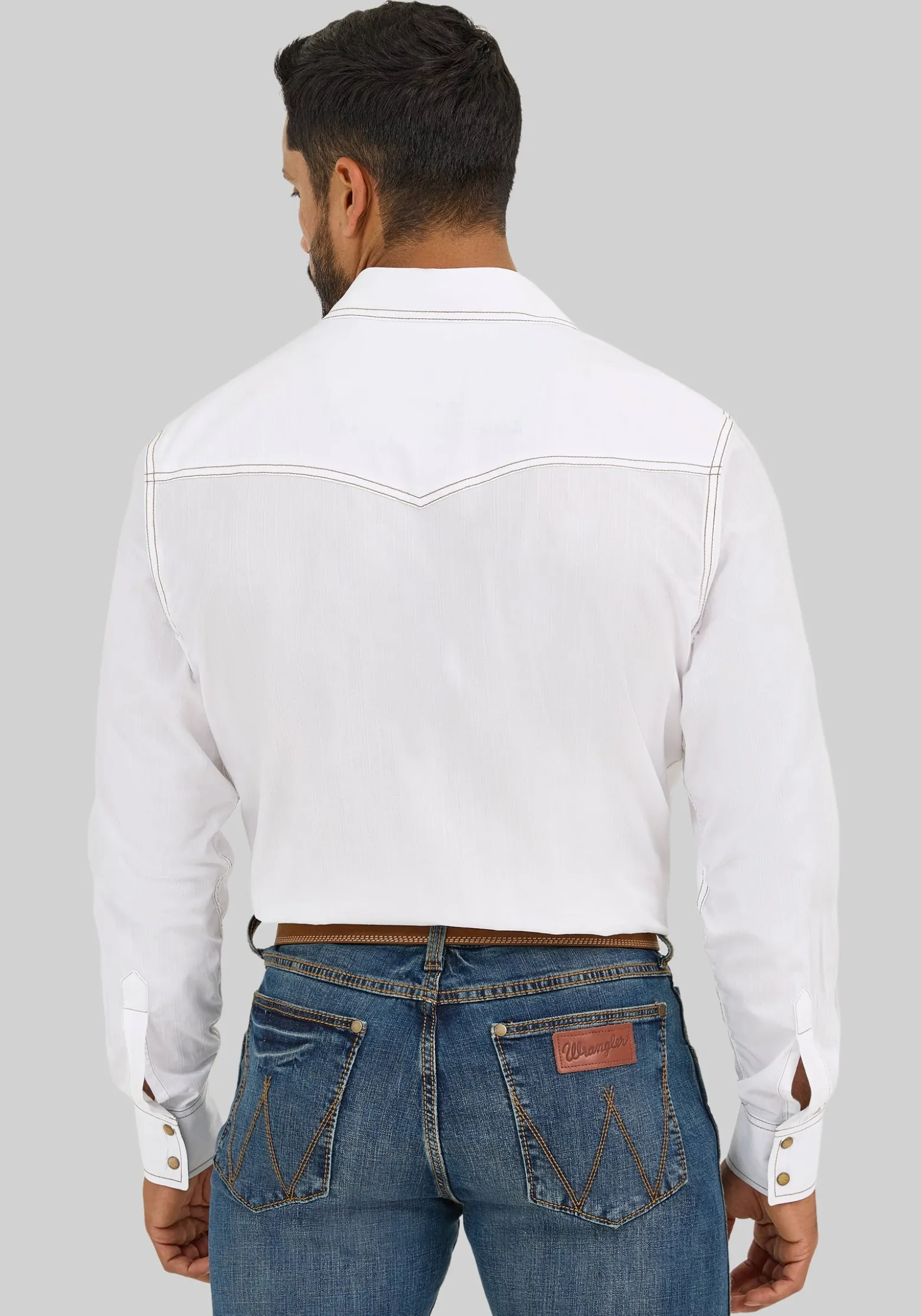 Wrangler Retro Premium Tailored Fit Western Button Up Shirt